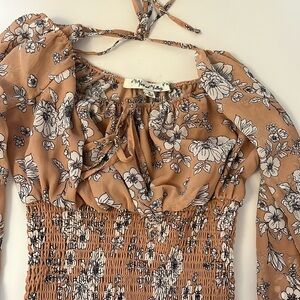 New with tags. Floral dress